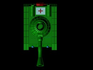 toy tank 3Dモデル