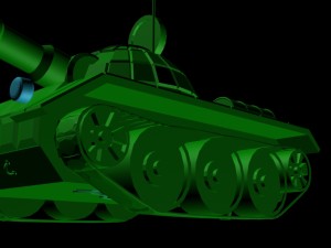 toy tank 3Dモデル