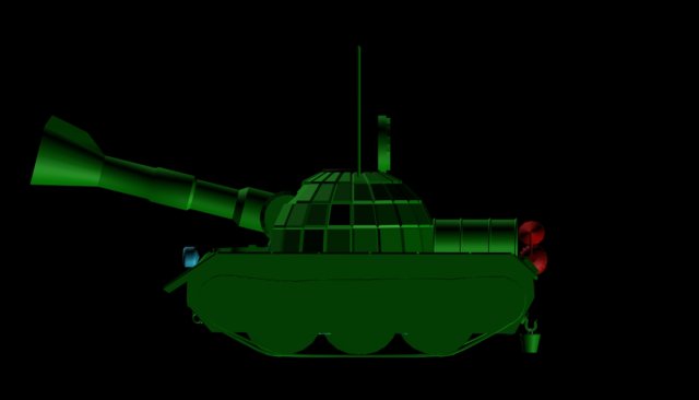 toy tank 3Dモデル .c4d .max .obj .3ds .fbx .stl .blend 