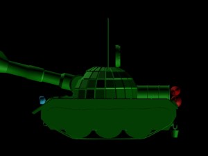 toy tank 3Dモデル