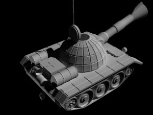 toy tank 3Dモデル