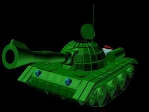 toy tank 3Dモデル