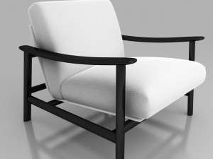 zanotta sushi armchair 3D मॉडल