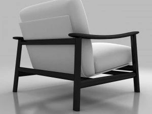 zanotta sushi armchair 3D Model