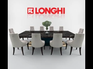 longhi eettafel 3D Model