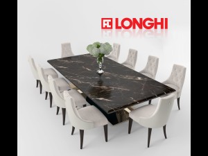 longhi dining teble 3D Model