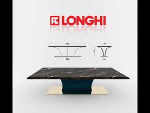 longhi dining teble 3D Model