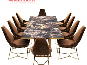 longhi dining table 3D Model