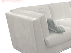 longhi sofa 3D 模型