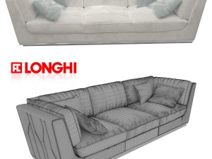 longhi sofa 3D 模型