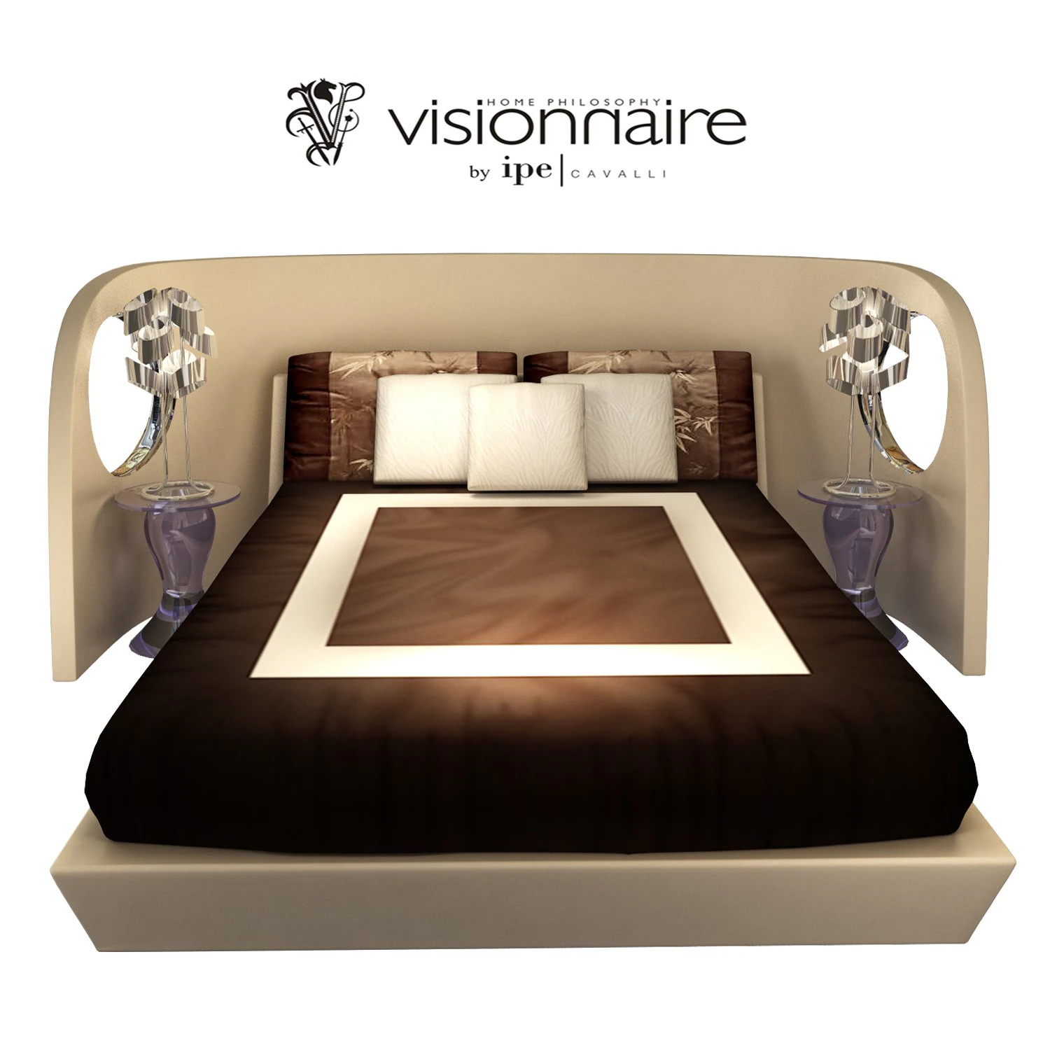 visionnaire bed 3D Model .c4d .max .obj .3ds .fbx .stl .blend 