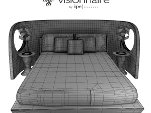 visionnaire bed 3D Model