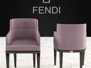 fendi casa dining 3D Model