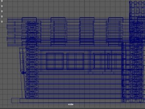 log cabin 3D 모델