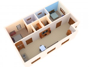 3d floor plan sketchup 3D Model