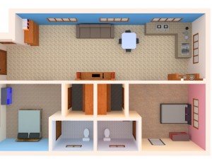 3d floor plan sketchup 3D Model