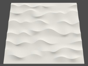 new wave panel Model 3D