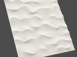 new wave panel 3D Model
