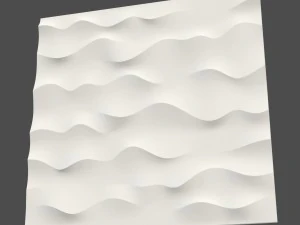 new wave panel 3D Model