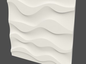 new wave panel 3 3D Model