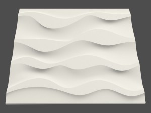 new wave panel 3 3D Model