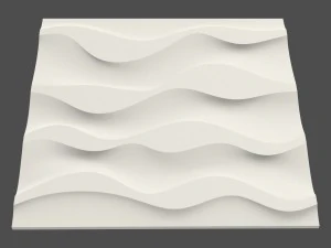new wave panel 3 3D Model