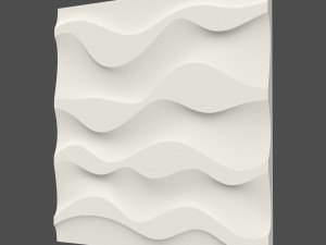 new wave panel 3 3D Model