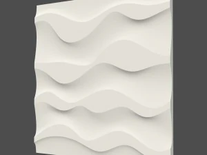 new wave panel 3 3D Model