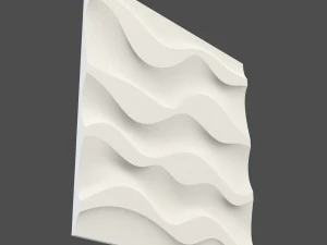 new wave panel 3 3D Model