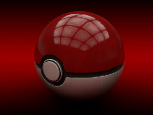 bola pokeball Model 3D
