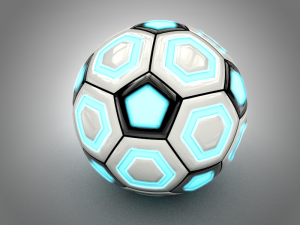 futuristic ball Model 3D