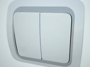interrupteurs et prises en porcelaine Modèle 3D