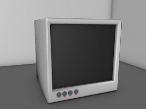 television Modelo 3D