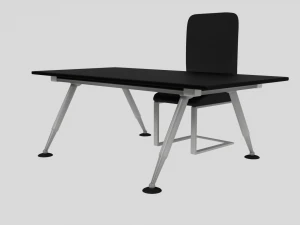 conjunto de mesa e cadeira Modelo 3D
