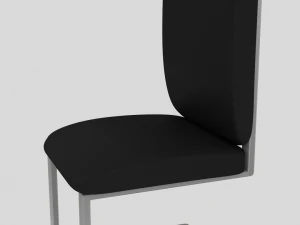 desk and chair set 3D Model