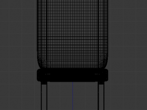 desk and chair set Model 3D