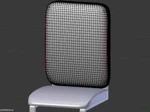 desk and chair set 3D Model