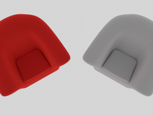 armchairs 3Dモデル