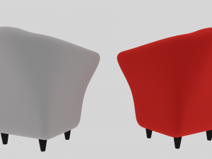 armchairs 3Dモデル