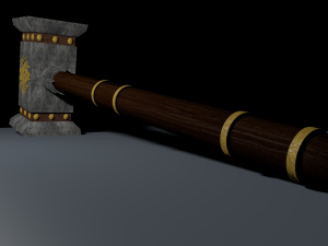 wow hammer of the paladin 3D Model