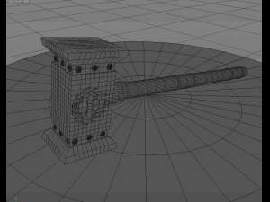 wow hammer of the paladin 3D Model