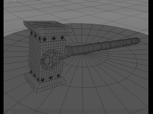 wow hammer of the paladin 3D Model