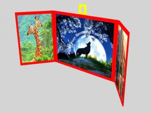 natural photo frame 3D Model