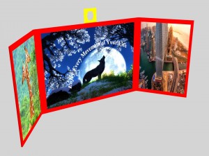natural photo frame Modelo 3D