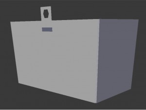 natural photo frame Modelo 3D