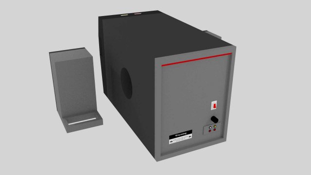 home theater Modelo 3D .c4d .max .obj .3ds .fbx .stl .blend 