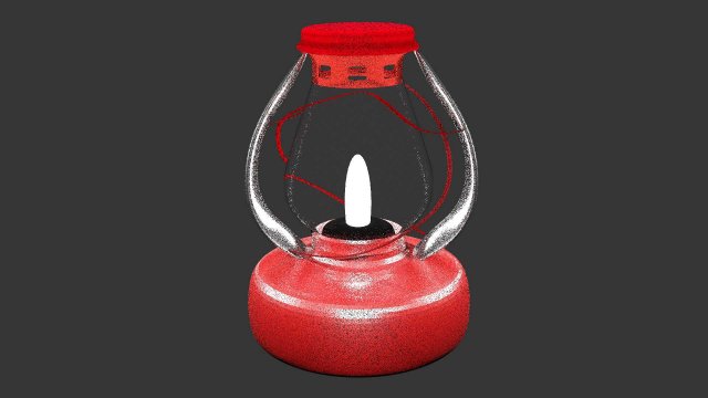 old vilage lamp 3D Модель .c4d .max .obj .3ds .fbx .stl .blend