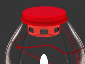 old vilage lamp 3D Модель
