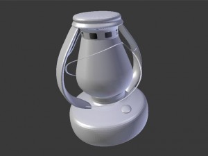 old vilage lamp 3D Модель