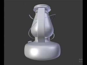 old vilage lamp 3D Модель
